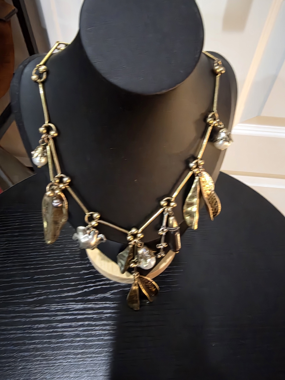 Zara Gold-Tone Charm Drop Necklace - Women Jewelry